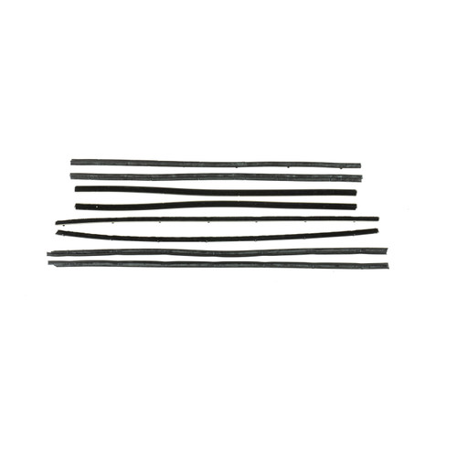 1966-67 Ford Fairlane; 2 Dr Hardtop; 8-Piece Window Felt Kit (Replacement Style)