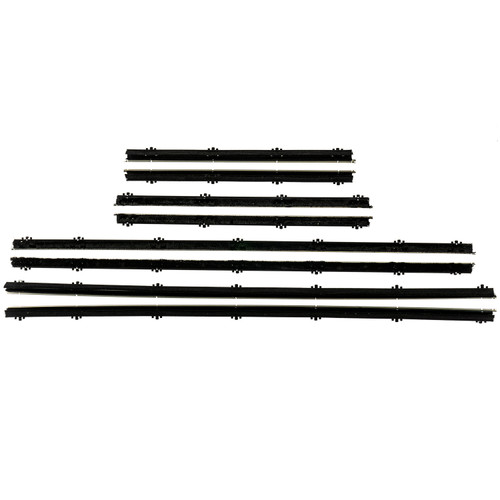 1967-69 Dodge Dart; Conv; 8-Piece Wndow Felt Kit (Windowfelts Replacement Style)