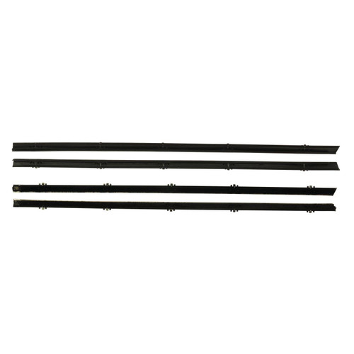 1967-72 Chevrolet Truck; w/ Round Bead; 4-Pc Window Felt Kit (Replacement Style)