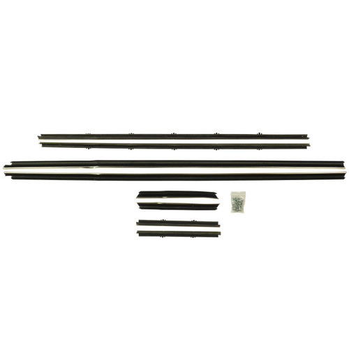 1964-66 Ford Thunderbird; 2 Dr Hardtop; 8-Pc Window Felt Kit (Replacement Style)