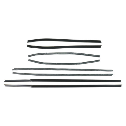1967-68 Cadillac Eldorado; Convertible; 8-Pc Window Felt Kit (Replacement Style)