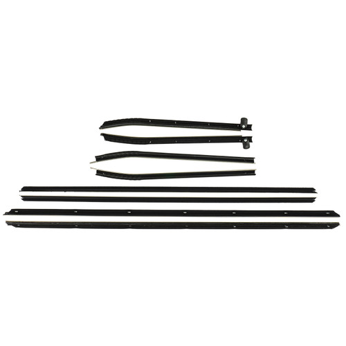 1969 Chevelle; Convertible; 8-Piece Window Felt Kit (Windowfelts Original Style)