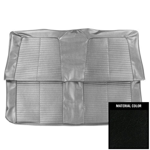 1963 Pontiac LeMans; Convertible; Rear Seat Cover; Black