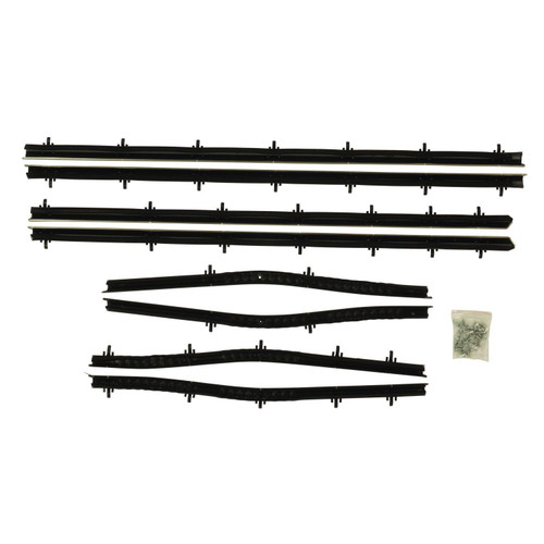 1966-67 Olds Cutlass; Supreme; 2 Dr Sedan; 8-Pc Window Felt Kit (Original Style)