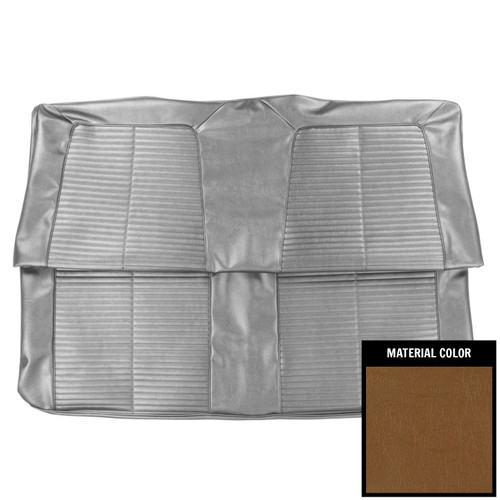 1963 Pontiac LeMans; Convertible; Rear Seat Cover; Saddle