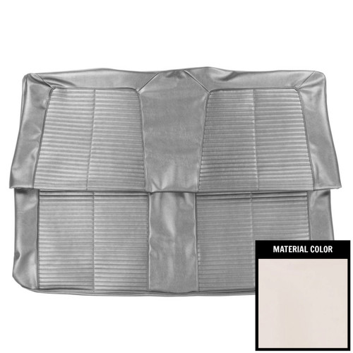 1963 Pontiac LeMans; 2 Door Coupe; Rear Seat Cover; White