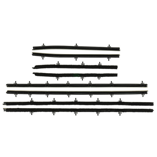 1966-67 Buick Skylark; Conv; 8-Piece Wndow Felt Kit (Windowfelts Original Style)