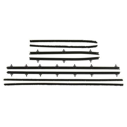 1966-67 Buick Skylark, Gran Sport; Conv; 8-Piece Wndow Felt Kit (Original Style)