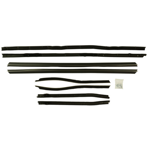 1977-83 Cadillac Fleetwood; 4 Dr Sedan; 8-Piece Window Felt Kit (Original Style)