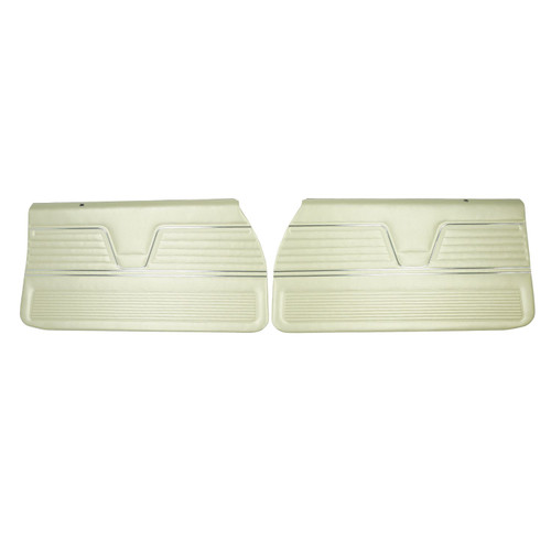 1969 Chevelle; Pre-Assembled Front Door Panels; Parchment