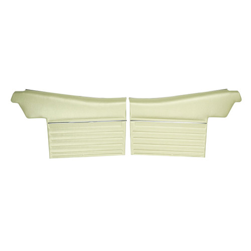 1969 Chevelle; Convertible; Pre-Assembled Rear Side Panels; Parchment