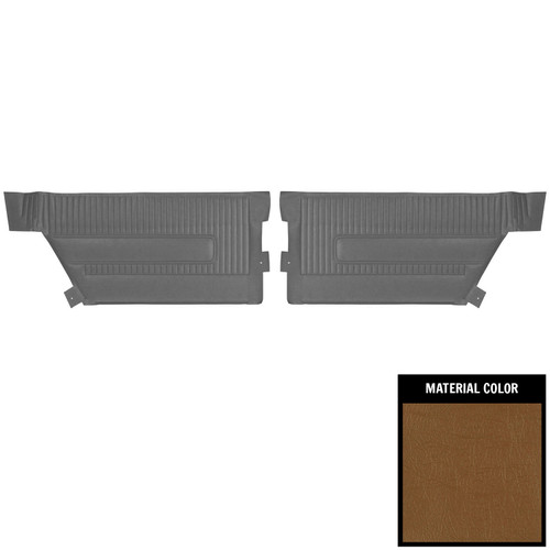 1963 Pontiac Grand Prix; 2 Door Hardtop; Rear Side Panels; Saddle