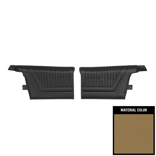1965 Chevrolet Impala SS Convertible Pre-Assembled Light Saddle Rear Door Panels