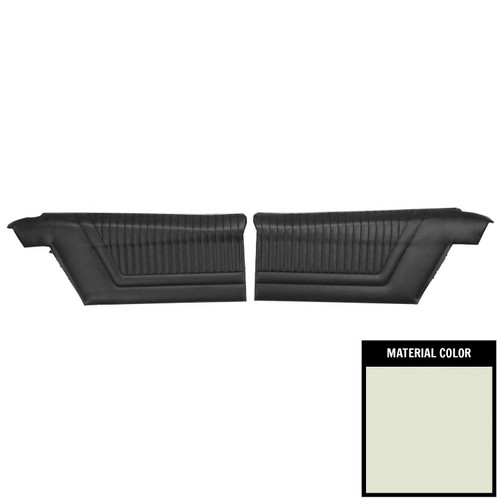 1965 Chevrolet Impala SS Hardtop Pre-Assembled Fawn Rear Door Panels