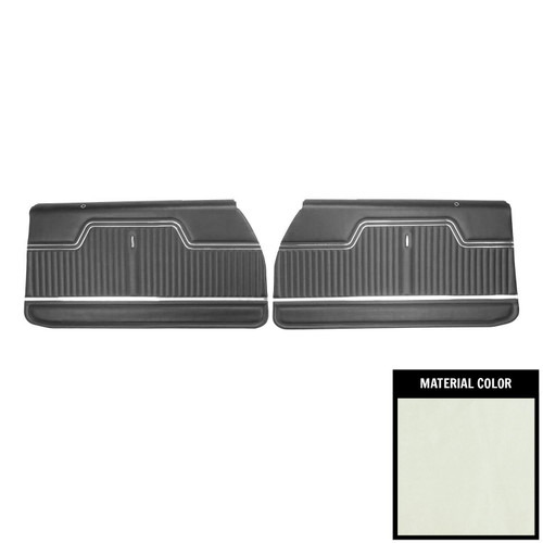1970 Chevrolet El Camino Pre-Assembled Pearl Front Door Panels