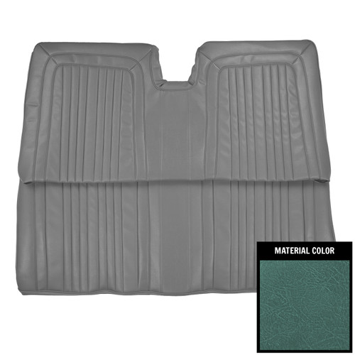 1963 Pontiac Bonneville; Convertible; Rear Bench Seat Cover; Aqua