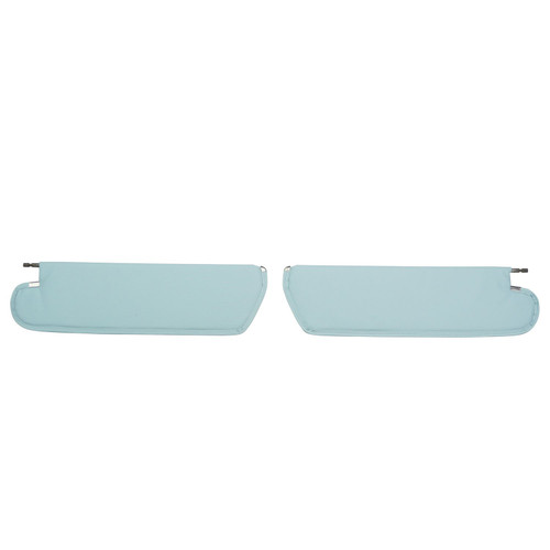 1964-67 Chevelle, El Camino; 2/4 Door; Basketweave Sun Visors; Light Blue