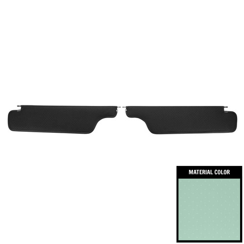 1964 Pontiac Bonneville, Catalina; 2 Door Hardtop; Star Sun Visors; Light Blue