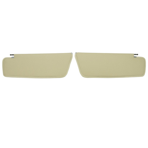 1962 Impala, Bonneville, Catalina; 2 Door Hardtop; Star Sun Visors; Fawn