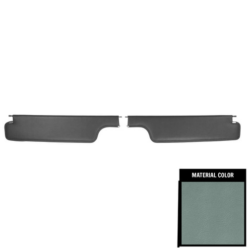 1965 Impala, Bonneville, Catalina; Convertible; Madrid Sun Visors; Slate