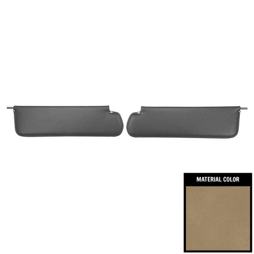 1967-68 Chevrolet, GMC Truck; Madrid Sun Visors; Sandalwood