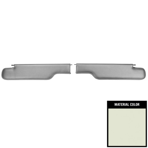 1968-72 GM A-Body; Convertible; Madrid Sun Visors; Fawn