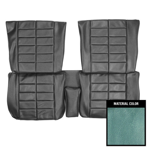 1963 Buick Riviera; 2 Door Hardtop; Rear Bench Seat Cover; Light Blue