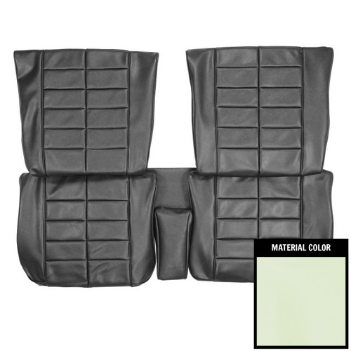 1963 Buick Riviera; 2 Door Hardtop; Rear Bench Seat Cover; White