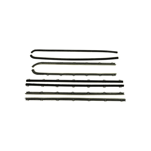 1968-1970 Mopar B-Body non-R/T 2 Door Hardtop Outer Window Felts