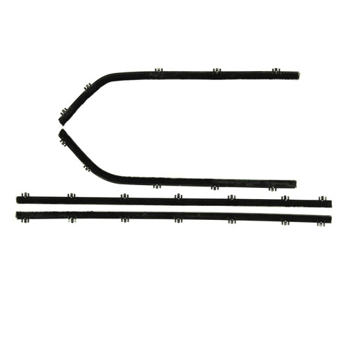 1963-1966 Dodge Dart 2 Door Hardtop Outer Window Felts (WX245)