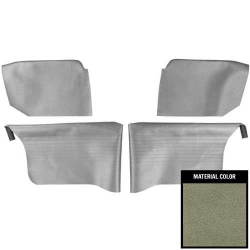 1962-63 Chevy II, Nova; Convertible; Rear Arm Rest Covers; Fawn