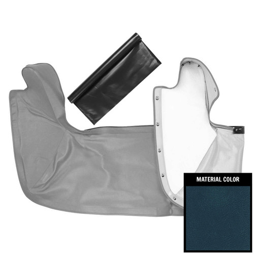 1963 Chevy II, Nova; Convertible Top Boot; Dark Blue