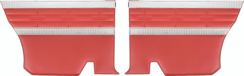 1964 Ford Fairlane; Sport Coupe; Rear Side Panels; Red