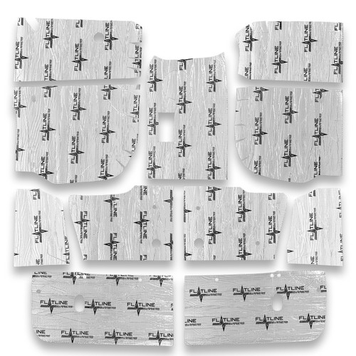 1978-79 Bronco; 2 Door Sport Utility; Floor Insulation & Sound Dampening Kit