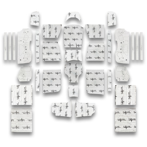 1967-68 Mercury Cougar; 2 Door Hardtop; Full Insulation & Sound Dampening Kit