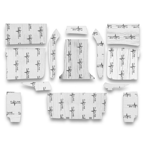 1965-72 Ford Truck; Std; 2WD; Low Tunnel; Floor Insulation & Sound Dampening Kit