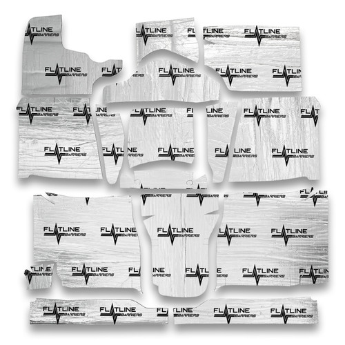 1963-66 Chevrolet, GMC Truck; Std Cab; Low; Flr Insulation & Sound Dampening Kit