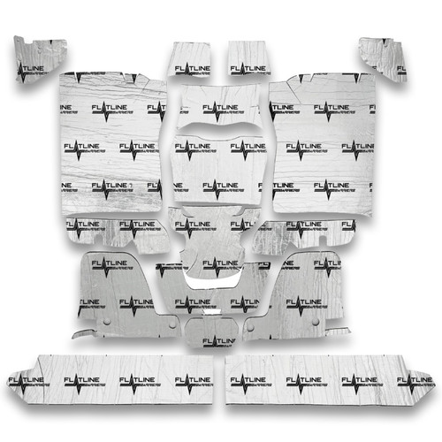1981-87 Chevrolet, GMC Truck; Std Cab; Low; Floor Insulation&Sound Dampening Kit
