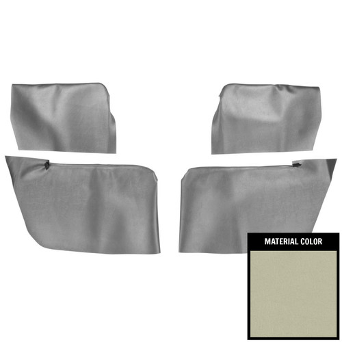 1964 GM A-Body; Convertible; Rear Arm Rest Covers; Light Fawn