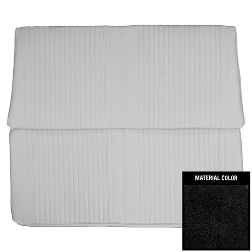 1964 Chevelle; Hardtop; Rear Bench Seat Cover; Black