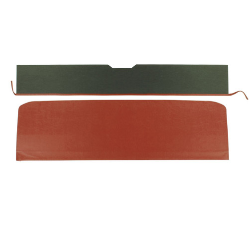 1964 GM A-Body; Convertible; Rear Seat Trim Panels; Red