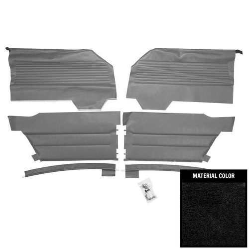 1964 Impala; 2 Door Hardtop; Rear Side Panels; Black