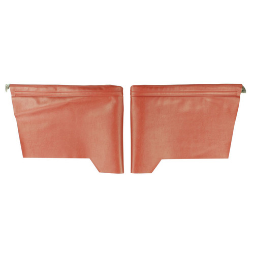 1964 Impala; SS; Hardtop; Rear Arm Rest Covers; Red