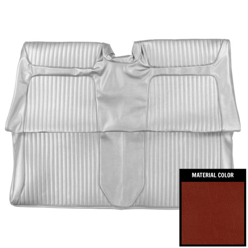 1964 Impala; SS; Convertible; Rear Bench Seat Cover; Silver