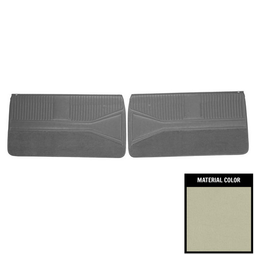 1964 Impala; SS; 2 Dr Hardtop/Convertible; Pre-Assembled Front Door Panels; Fawn