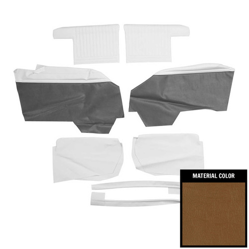 1964 Impala; SS; Convertible; Pre-Assembled Rear Side Panels; Saddle