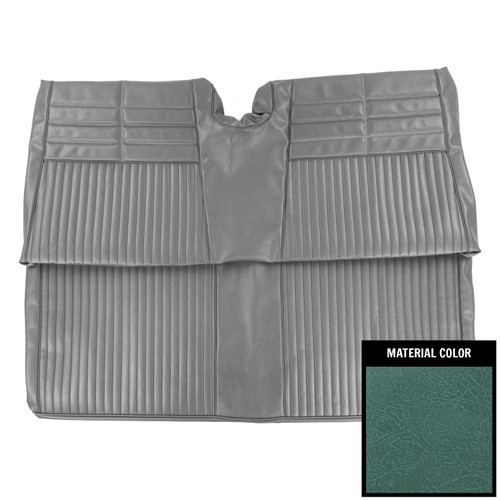1964 Impala; 2 Door Hardtop; Rear Bench Seat Cover; Aqua