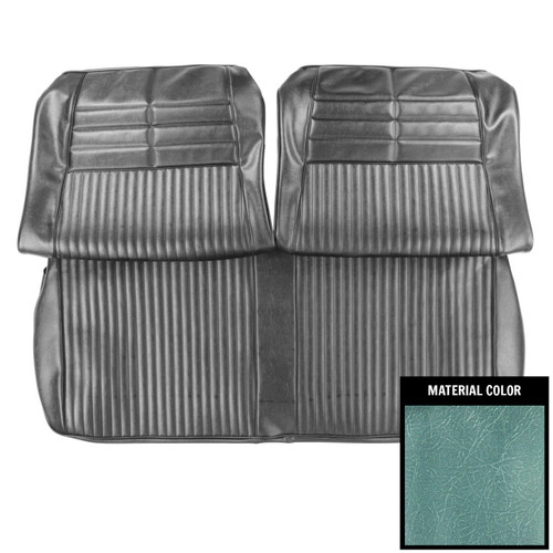 1964 Impala; 2 Door Hardtop/Convertible; Front Bench Seat Cover; Light Blue