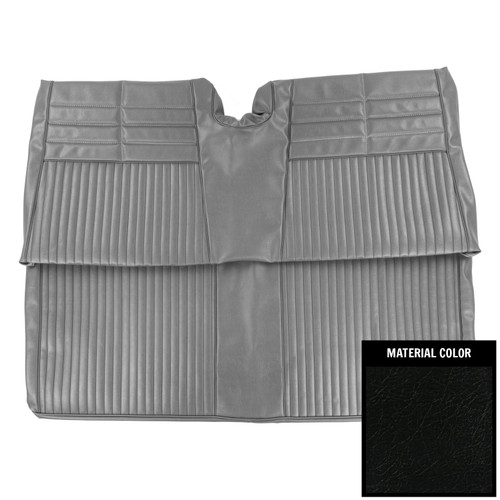 1964 Impala; 2 Door Hardtop; Rear Bench Seat Cover; Black