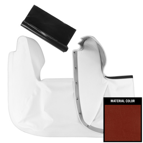 1964 Impala; Convertible Top Boot; Red